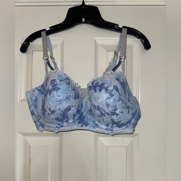 Women's Aerie Blue Lace Bra - Picture 1 of 4